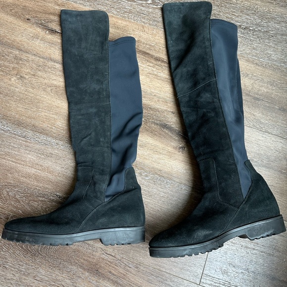 Andre Assous Milan/ Shoes/Over the Knee Tall Leather Suede Boots / - Picture 2 of 6